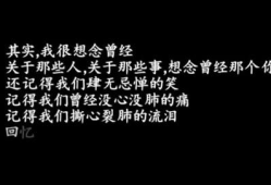 伤感视频,那些触动心灵的伤感瞬间